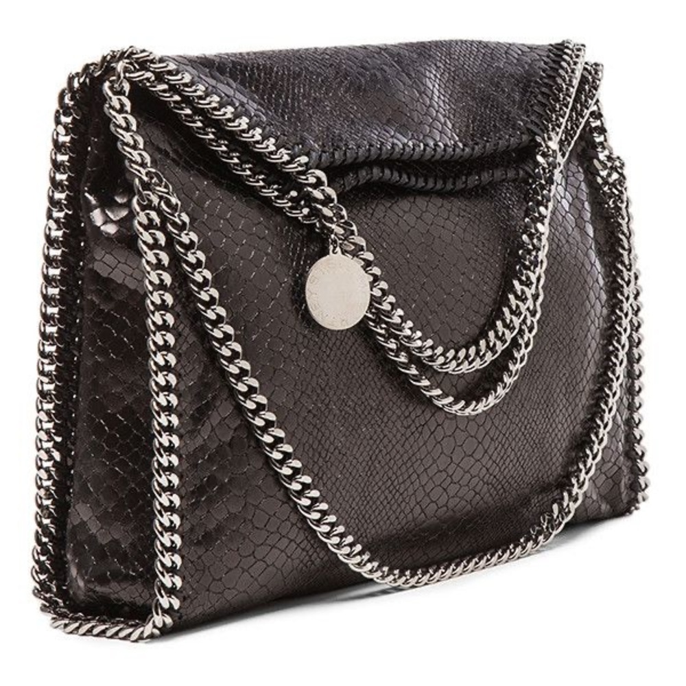 Stella McCartney Python print chain Falabella